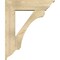 Ekena Millwork Legacy Traditional Rough Sawn Bracket w/ Offset Brace, Douglas Fir, 8"W x 30"D x 36"H BKT0806X30X36LEC01RDF - alternate 3